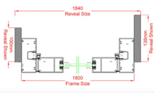 Load image into Gallery viewer, Gas Strut Servery Window